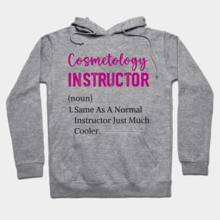 cosmetologist graduation licensed cosmetology instructor Hoodie